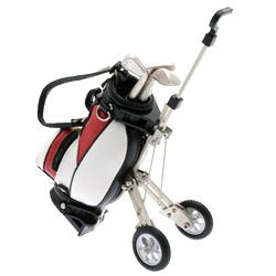 Gadget Set de golf cu sac si crose pixuri (Premium) - Pret | Preturi Gadget Set de golf cu sac si crose pixuri (Premium)
