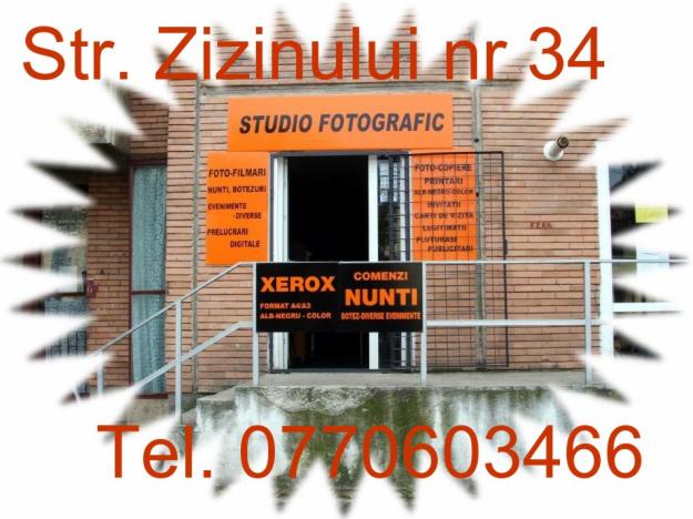 Studio Foto str. Zizinului. nr. 34 - Pret | Preturi Studio Foto str. Zizinului. nr. 34