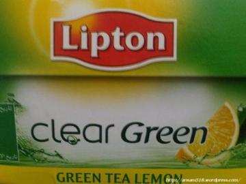 ceai verde cu lamaie lipton