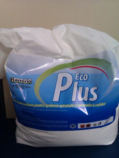 ECO PLUS- Detergent pulbere pentru spalarea automata si manuala a rufelor 3Kg - Pret | Preturi ECO PLUS- Detergent pulbere pentru spalarea automata si manuala a rufelor 3Kg