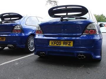 MG ZR Mk2 Extensie Spoiler Spate J-Style - Pret | Preturi MG ZR Mk2 Extensie Spoiler Spate J-Style