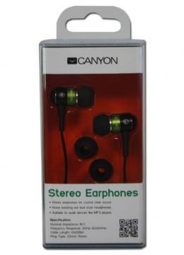 Casti CANYON CNR-EP08N (20Hz-20kHz, Cable, 1.5m) Green - Pret | Preturi Casti CANYON CNR-EP08N (20Hz-20kHz, Cable, 1.5m) Green