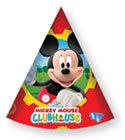 6 coifuri decupate petrecere copii MICKEY CLUBHOUSE - Pret | Preturi 6 coifuri decupate petrecere copii MICKEY CLUBHOUSE