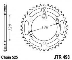 JTR498 - pinion JT Sprockets - 38 dinti - Pret | Preturi JTR498 - pinion JT Sprockets - 38 dinti