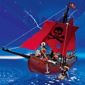 Playmobil - Pirates: Corabia Corsarul rosu - Pret | Preturi Playmobil - Pirates: Corabia Corsarul rosu