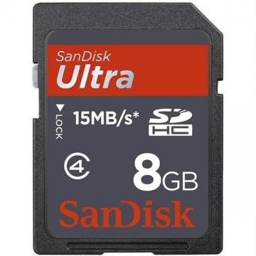 SANDISK Secure Digital clasa 4, 8GB, Viteza scriere/citire pana la 15MB/s, 10 ani - Pret | Preturi SANDISK Secure Digital clasa 4, 8GB, Viteza scriere/citire pana la 15MB/s, 10 ani