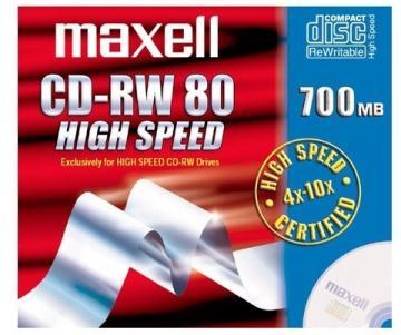 MAXELL CD-RW 1-10X, 700MB/80 min, Jewel Case, 10 bcati (626001) - Pret | Preturi MAXELL CD-RW 1-10X, 700MB/80 min, Jewel Case, 10 bcati (626001)