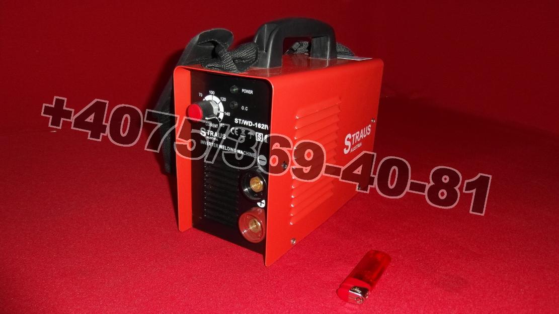 Straus Invertor Aparat de sudura 160A invertor masina de sudat 5000W NOU - Pret | Preturi Straus Invertor Aparat de sudura 160A invertor masina de sudat 5000W NOU