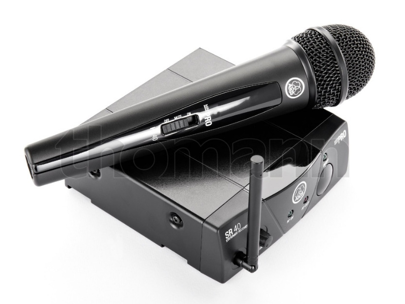 Vand microfon wireless(fara fir), pentru vocal, AKG WMS 40 MINI VOCAL - Pret | Preturi Vand microfon wireless(fara fir), pentru vocal, AKG WMS 40 MINI VOCAL