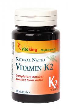 Vitamina K2 din natto 60 capsule - Pret | Preturi Vitamina K2 din natto 60 capsule