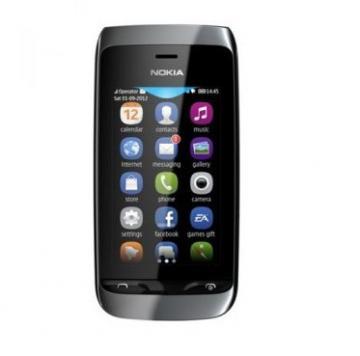 Telefon mobil Nokia 308 Asha Dual SIM, Black, NOK308BLK - Pret | Preturi Telefon mobil Nokia 308 Asha Dual SIM, Black, NOK308BLK