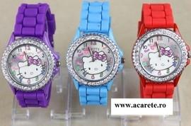 Ceas Hello Kitty -curea silicon - Pret | Preturi Ceas Hello Kitty -curea silicon