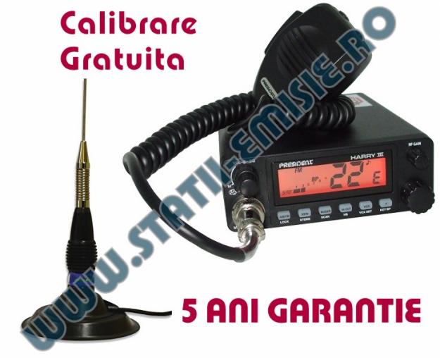 Oferta Statie Radio CB President Harry 3 ASC+ Antena ML 145CN 699 Lei - Pret | Preturi Oferta Statie Radio CB President Harry 3 ASC+ Antena ML 145CN 699 Lei