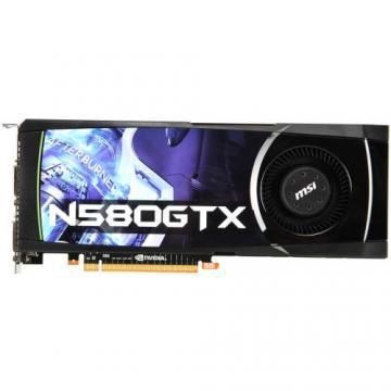 Placa video MSI nVidia GeForce GTX580 - Pret | Preturi Placa video MSI nVidia GeForce GTX580