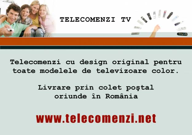 Vindem telecomenzi tv pt toate televizoarele dupa 1990 - Pret | Preturi Vindem telecomenzi tv pt toate televizoarele dupa 1990