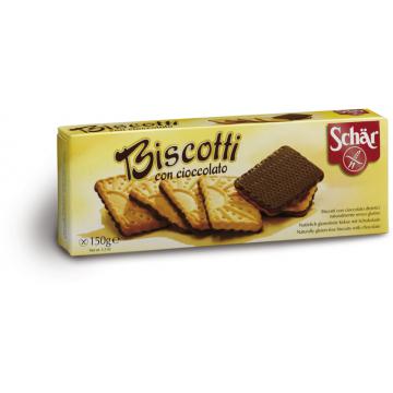 Biscuiti fara gluten Dr Schar Biscotti Ciocolato x 150g - Pret | Preturi Biscuiti fara gluten Dr Schar Biscotti Ciocolato x 150g
