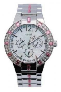 Ceas Guess Pink Crystal Bracelet - Pret | Preturi Ceas Guess Pink Crystal Bracelet