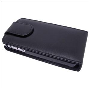 Husa din piele neagra ecologica pentru iPhone 4 - Pret | Preturi Husa din piele neagra ecologica pentru iPhone 4