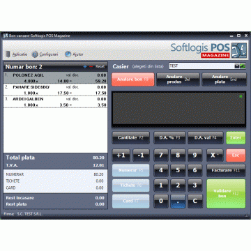 Program gestiune Softlogis POS Magazine - Pret | Preturi Program gestiune Softlogis POS Magazine
