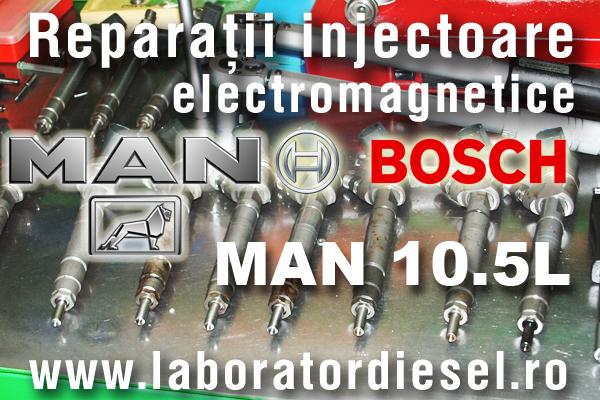 Reparatii injectoare electromagnetice common rail Bosch pentru MAN 10.5L - Pret | Preturi Reparatii injectoare electromagnetice common rail Bosch pentru MAN 10.5L