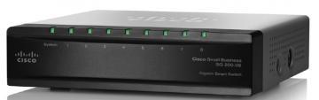 Switch Cisco Small Business SLM2008P, 8-Port Gigabit Ethernet Switch 10/100/1000Mbps, Smart management - Pret | Preturi Switch Cisco Small Business SLM2008P, 8-Port Gigabit Ethernet Switch 10/100/1000Mbps, Smart management