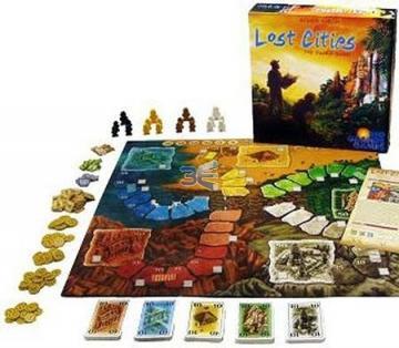 Lost Cities the Board Game - Pret | Preturi Lost Cities the Board Game
