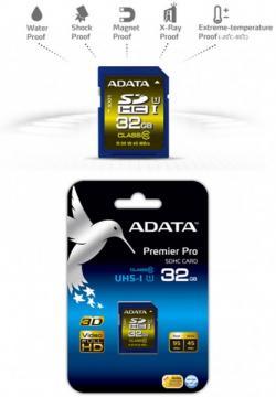 Card memorie A-Data Premier Pro SDHC 3.0 Cls 10 UHS-I 32GB, ASDH32GUI1CL10-R - Pret | Preturi Card memorie A-Data Premier Pro SDHC 3.0 Cls 10 UHS-I 32GB, ASDH32GUI1CL10-R
