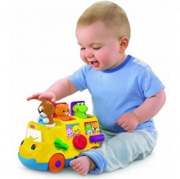 Fisher Price Autobuz muzical cu animale - Pret | Preturi Fisher Price Autobuz muzical cu animale