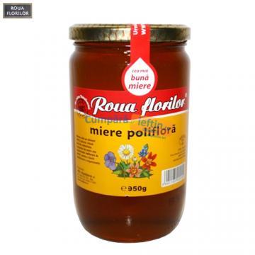 Miere poliflora Roua Florilor 950 gr - Pret | Preturi Miere poliflora Roua Florilor 950 gr