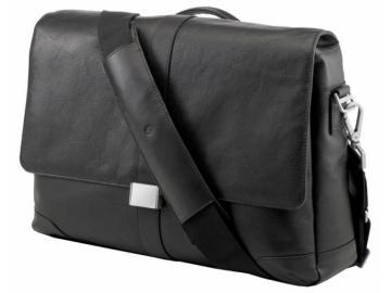 Geanta Elite Leather Messenger, piele, 15.6", neagra (AX676AA) - Pret | Preturi Geanta Elite Leather Messenger, piele, 15.6", neagra (AX676AA)