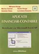 Aplicatii financiar-contabile. Rezolvate cu Microsoft Excel XP - Pret | Preturi Aplicatii financiar-contabile. Rezolvate cu Microsoft Excel XP
