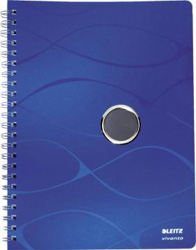 Caiet de birou Leitz Vivanto, 80 file matematica, negru - Pret | Preturi Caiet de birou Leitz Vivanto, 80 file matematica, negru