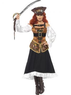 Costum petrecere adulti femeie pirat - Pret | Preturi Costum petrecere adulti femeie pirat