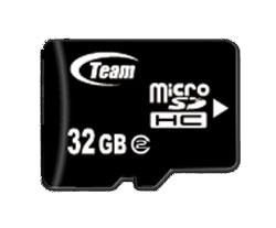 Card memorie Team Group microSDHC 32GB, adaptor SD, class 2 - Pret | Preturi Card memorie Team Group microSDHC 32GB, adaptor SD, class 2