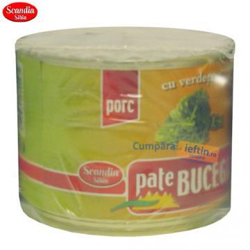 Pate de porc cu verdeata Bucegi Scandia 200 gr - Pret | Preturi Pate de porc cu verdeata Bucegi Scandia 200 gr