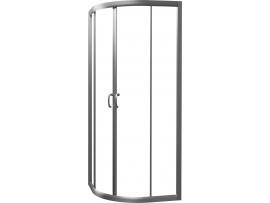 Cabina dus CARMEN NEW sticla transparenta cu profiluri anodice 90x90 cm fara cadita - Pret | Preturi Cabina dus CARMEN NEW sticla transparenta cu profiluri anodice 90x90 cm fara cadita