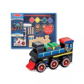 Melissa&amp;Doug - Decorati-va Locomotiva - Pret | Preturi Melissa&amp;Doug - Decorati-va Locomotiva