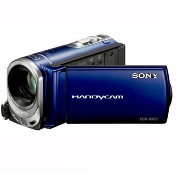 Camera video Sony DCR-SX33, albastru - Pret | Preturi Camera video Sony DCR-SX33, albastru