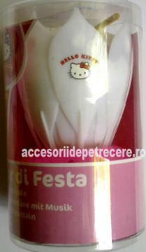 Floare muzicala aniversara HELLO KITTY - Pret | Preturi Floare muzicala aniversara HELLO KITTY