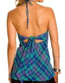 Top Guess by Marciano Blue Green Halter Tank S - Pret | Preturi Top Guess by Marciano Blue Green Halter Tank S