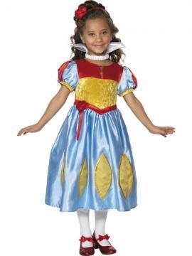 Costum Carnaval Copii De Alba Ca Zapada - Pret | Preturi Costum Carnaval Copii De Alba Ca Zapada