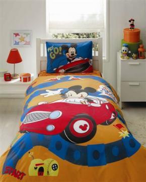 Lenjerie de pat pentru copii Tac Disney Mickey MMCH - Pret | Preturi Lenjerie de pat pentru copii Tac Disney Mickey MMCH
