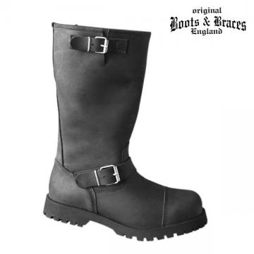 Bocanci Boots & Braces Motorcycle I Negru - Pret | Preturi Bocanci Boots & Braces Motorcycle I Negru