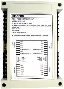 Distribuitor video KOCOM KVS-104 - Pret | Preturi Distribuitor video KOCOM KVS-104