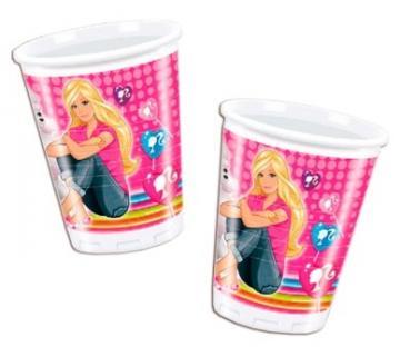 Barbie Cute Pets - Pahare Plastic, 200 ml (10 buc.) - Pret | Preturi Barbie Cute Pets - Pahare Plastic, 200 ml (10 buc.)