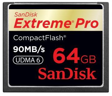 Compact Flash Card 64GB Extreme PRO, 90MB/s, SDCFXP-064G-X46, SanDisk - Pret | Preturi Compact Flash Card 64GB Extreme PRO, 90MB/s, SDCFXP-064G-X46, SanDisk