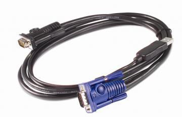 KVM USB Cable 1.8m, Kb/Mouse/Vga, APC AP5253 - Pret | Preturi KVM USB Cable 1.8m, Kb/Mouse/Vga, APC AP5253