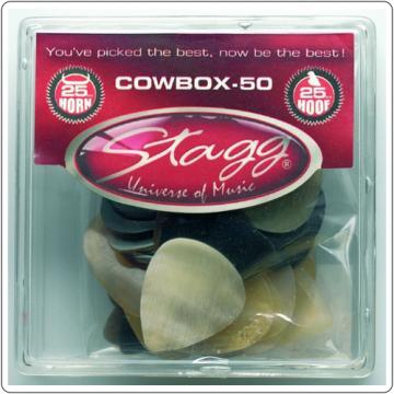 Stagg COWBOX-50 - Set pene chitara - Pret | Preturi Stagg COWBOX-50 - Set pene chitara
