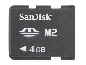 Card de memorie M2 4GB Sandisk Blister - Pret | Preturi Card de memorie M2 4GB Sandisk Blister