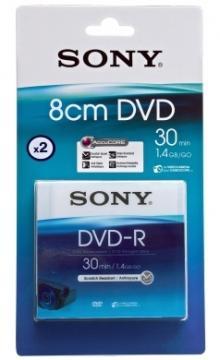 DVD-R Sony 8cm, 30 min., 2buc/ blister, 2DMR30A-BT - Pret | Preturi DVD-R Sony 8cm, 30 min., 2buc/ blister, 2DMR30A-BT